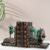 Vintage Sewing Machine Bookends