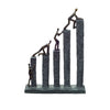 Stumbling Blocks Climbers Sculpture