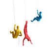 Coloured Climbing Men