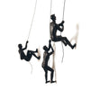 Bronze Abseiling Man