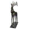 Large Decorative Metal Deer