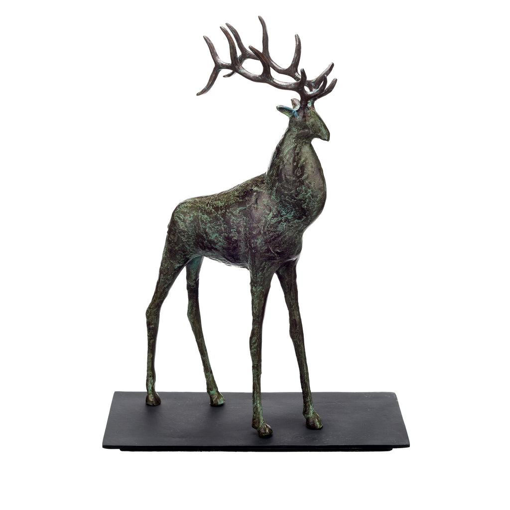 Medium Decorative Metal Deer