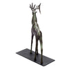 Medium Decorative Metal Deer