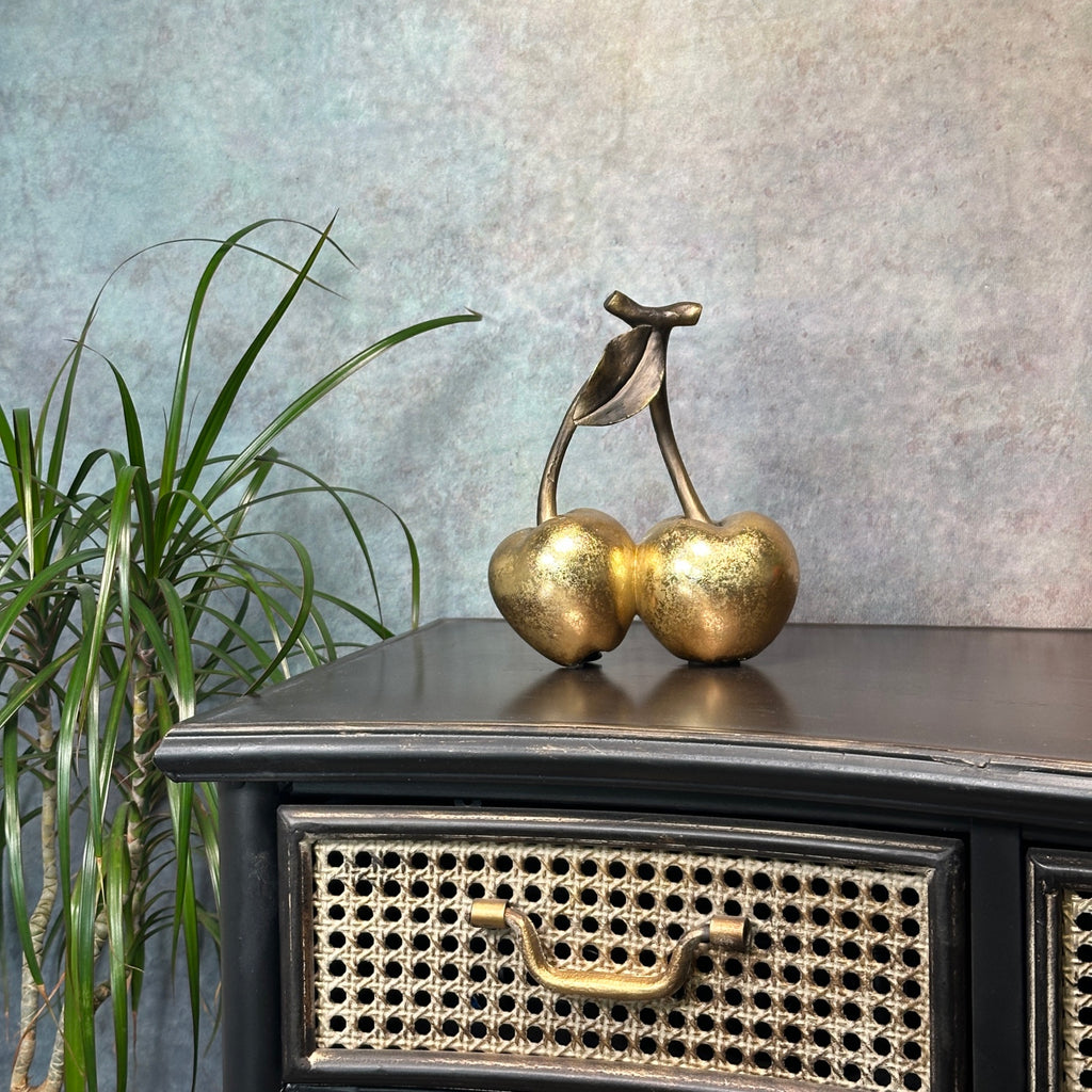 Golden Cherry Ornament