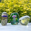 Yellow Jellyfish in Ice Ornament
