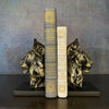 Majestic Lion Head Bookends