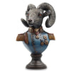 Dressed Ram Bust - Medium