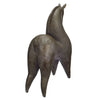 Quirky Horse Ornament - Grey