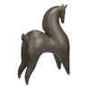 Quirky Horse Ornament - Grey