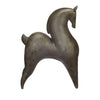 Quirky Horse Ornament - Grey