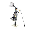 Saron Windswept Umbrella Lady lamp