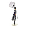 Saron Windswept Umbrella Lady lamp