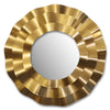 Round Gold Mirror