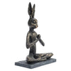 Zen Rabbit Praying Sculpture