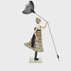 Georgia Windswept Umbrella Lady Lamp