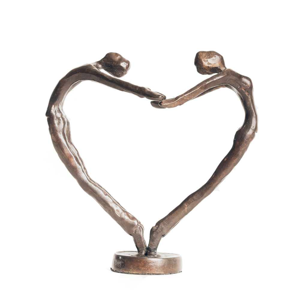 Solid Bronze Sculpture - Heartdance