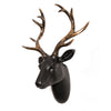 Black and Gold Deer Head