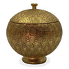 Elegant Gold Storage Pot