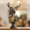 Dressed Stag Bust