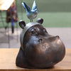 Large Hippo Head