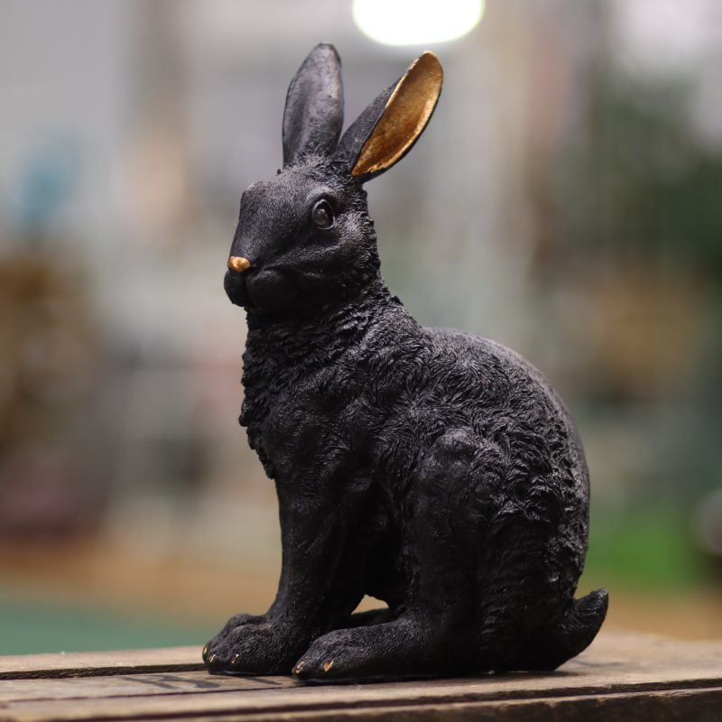 Posh Pets - Black & Gold Rabbit
