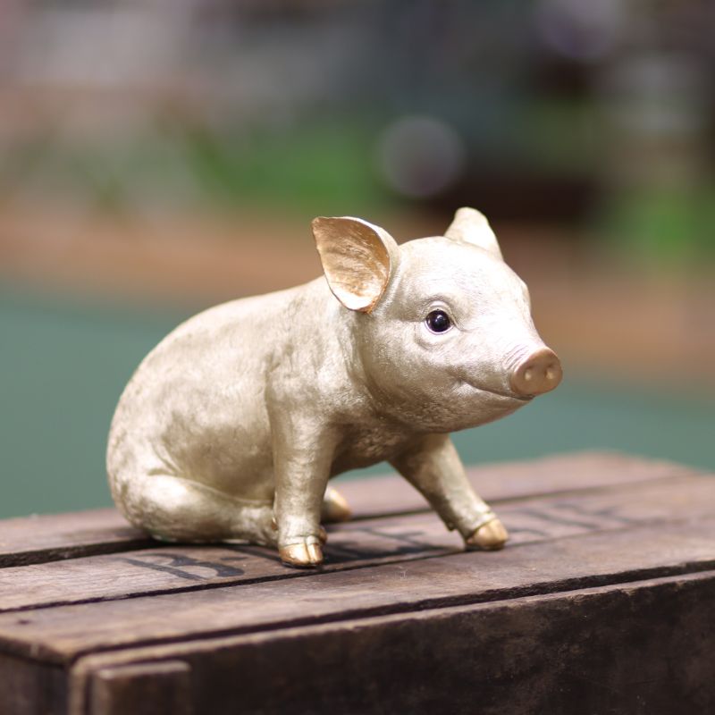 Posh Pets - Gold Piggy Bank