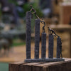 Stumbling Blocks Climbers Sculpture