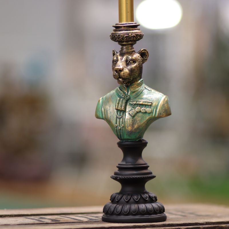 Lion Candle Holder