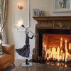 Iro Windswept Umbrella Lady Lamp