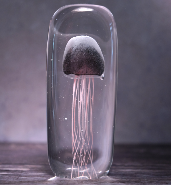 Purple Jellyfish Oblong Paperweight