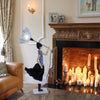 Laoura Windswept Umbrella Lady Lamp