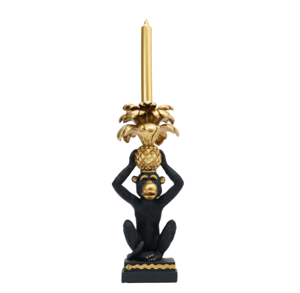 Monkey Candle Stick Holder