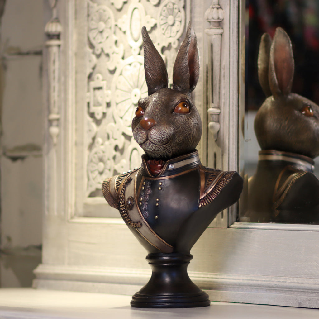 Napoleonic Rabbit Bust