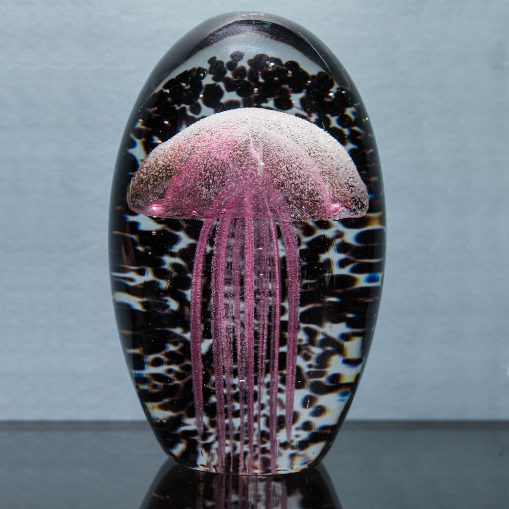 Pink Jellyfish  Paperweight