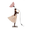 Sia Windswept Umbrella Lady Lamp