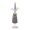 Grey Wooden Reindeer Christmas Decoration