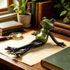 Set of 3 Mad Frogs - Quirky Frog Ornaments