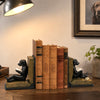 Dog Reading Bookends