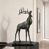 Large Decorative Metal Deer