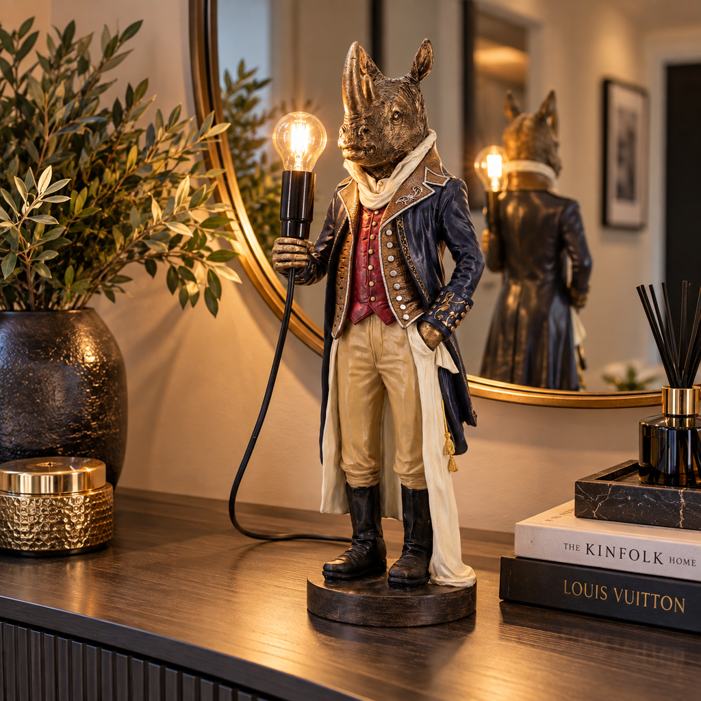 Cornelius - Rhino Statue Lamp