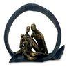 Shared Chapters|  | Contemporary Bronze Resin Sculpture For Stylish Homes