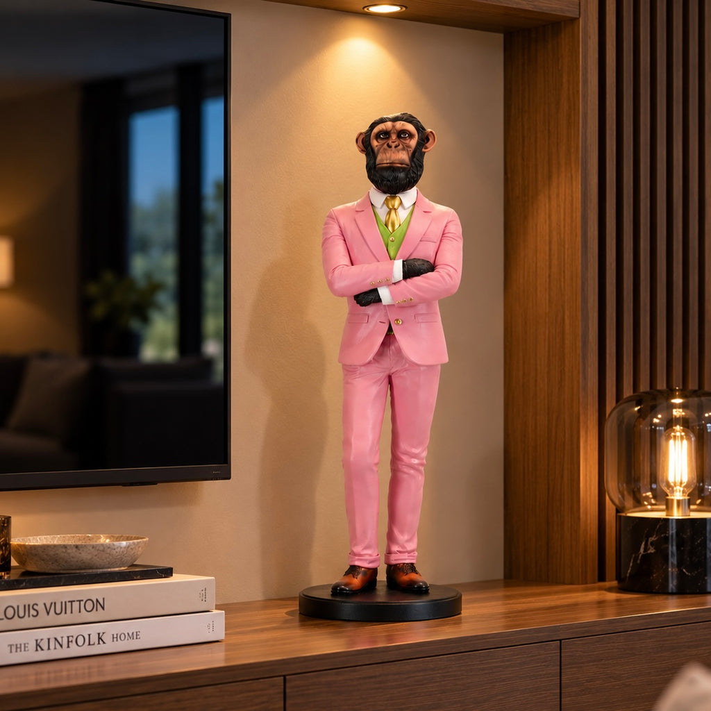 Reggie - Dapper Chimp Ornament