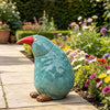Green Crazy Bird | Quirky Bird Ornament for Home and Garden