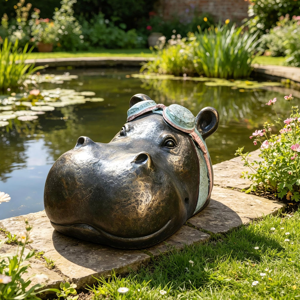 Medium Hippo Head