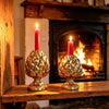 Artichoke Candle Holder - Set of 2