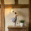 Frabala Windswept Umbrella Lady Lamp