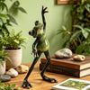 Set of 3 Mad Frogs - Quirky Frog Ornaments