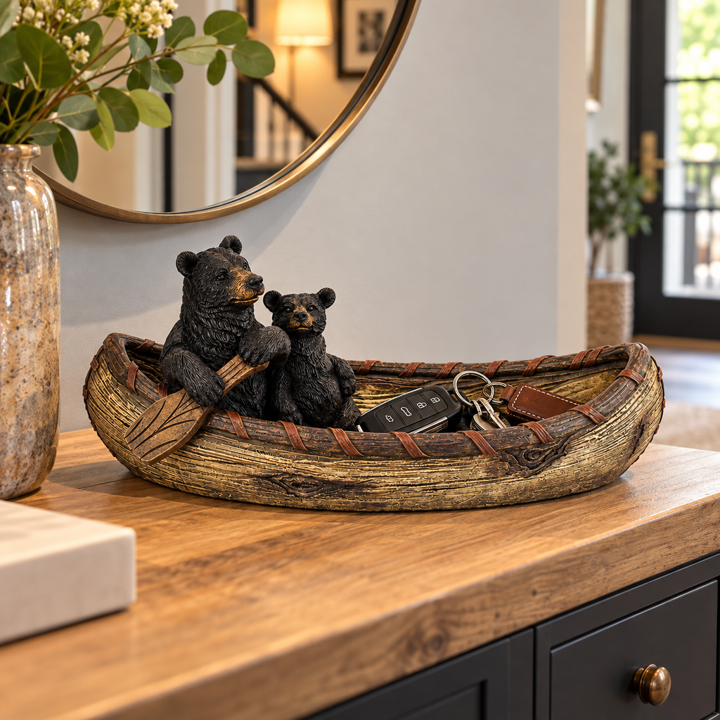 Bears In Boat - Bowl