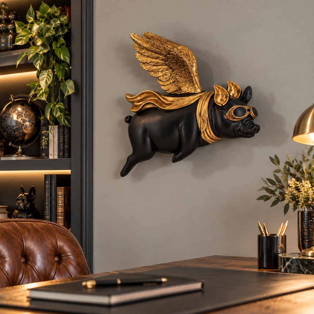 Lord Wingston - Pig Wall Art