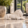 Caesar - White Lion Statue